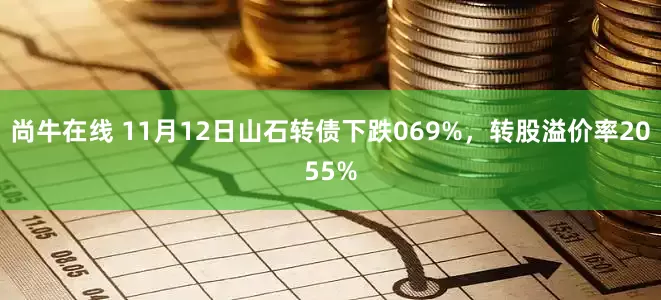 尚牛在线 11月12日山石转债下跌069%，转股溢价率2055%